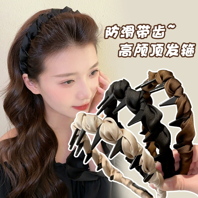 适合夏天的发箍显脸小高颅顶头箍女2025新款日常洗脸压发发卡头饰