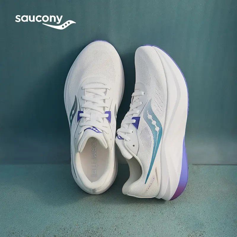 Saucony索康尼TIDE浪潮3减震保护跑步鞋慢跑训练轻量透气运动鞋