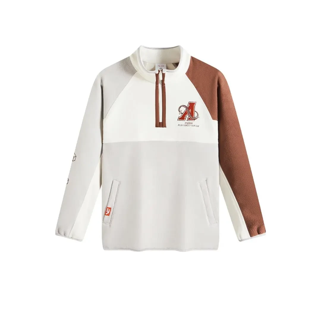 【女童专享价】安踏儿童大童潮流系列时尚秋冬针织套头衫352448715