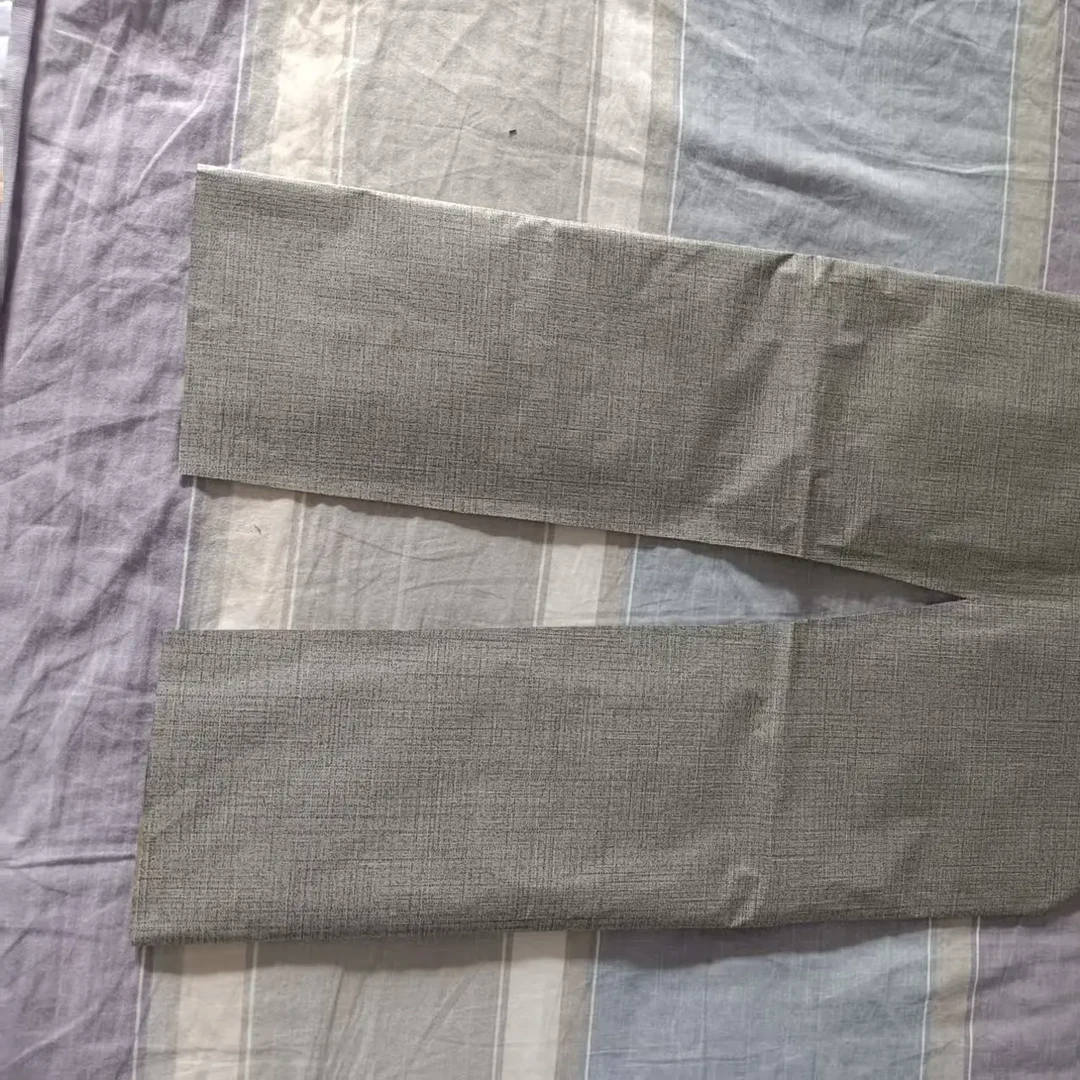 仿真板纸质灰色棉裤加棉