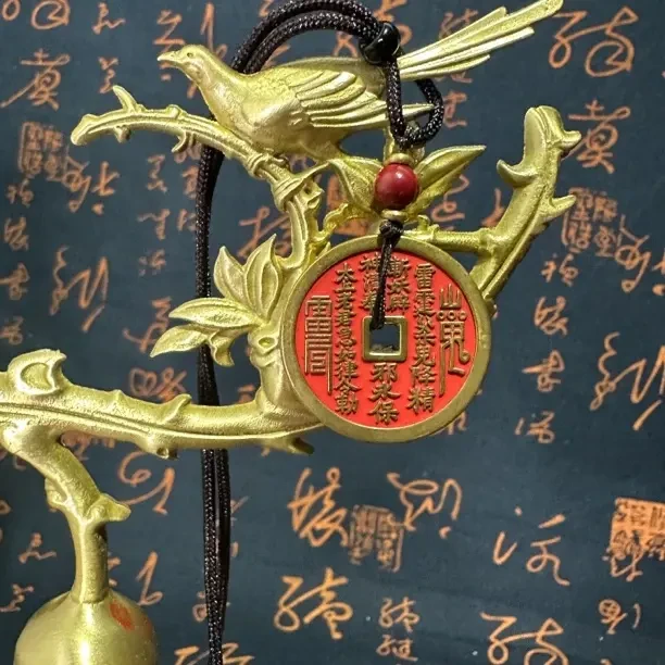 山贵花钱黄铜中式/手链/项链/吊坠/手工