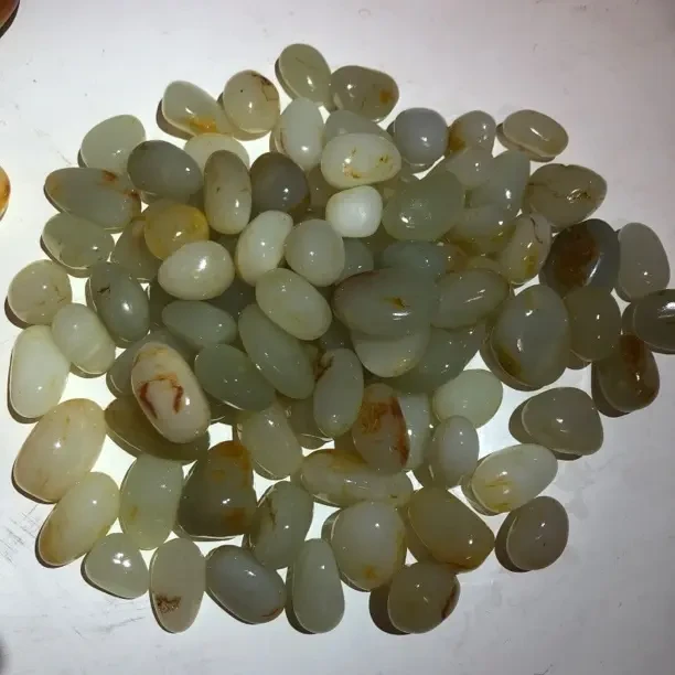和田玉手串料一颗随机发货