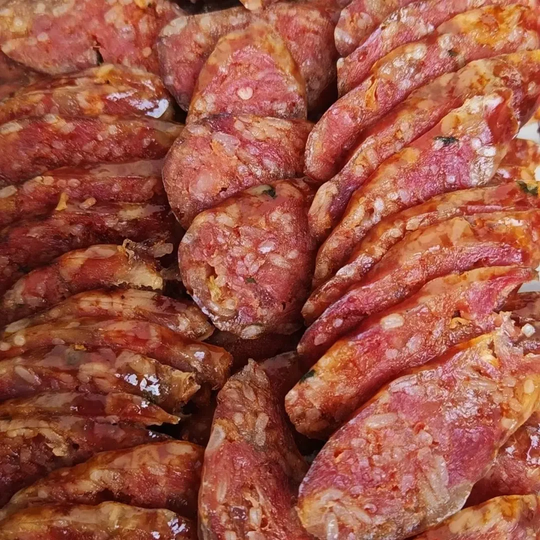 固始手工麻辣川味非烟熏腊肠麻辣香肠农家风味纯肉腌制香肠