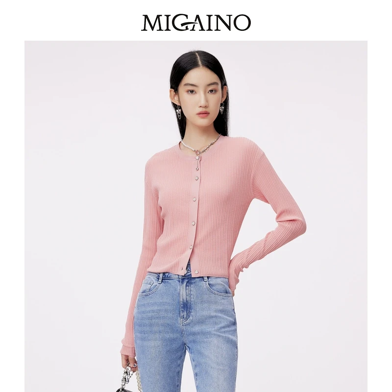 【小花专属】针织开衫女早春新款高级感气质外搭小个子上衣