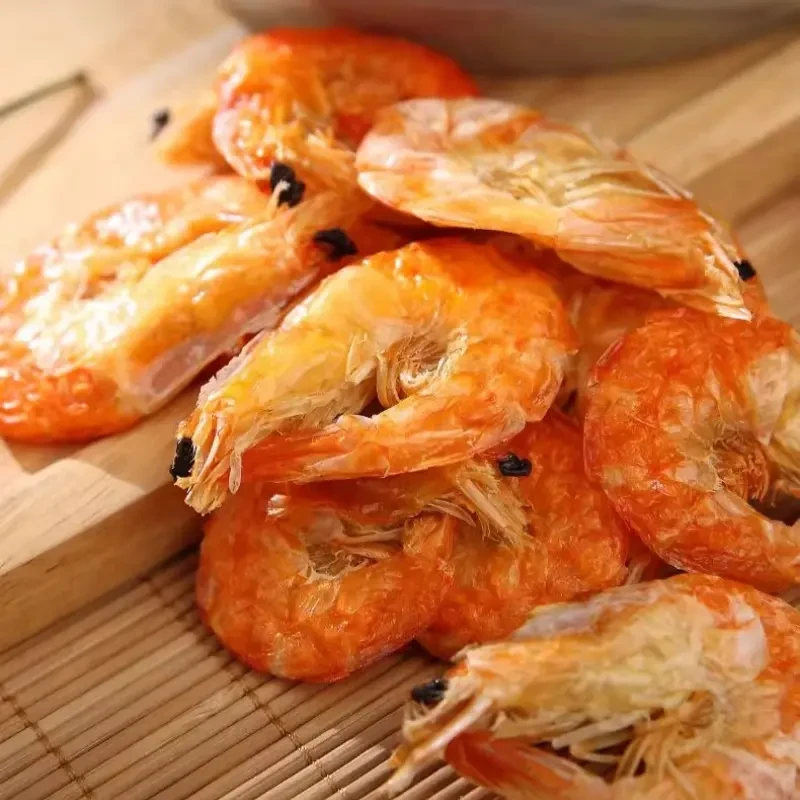 【顺丰冷链】即食60多头大软壳虾干新鲜日晒海产干货