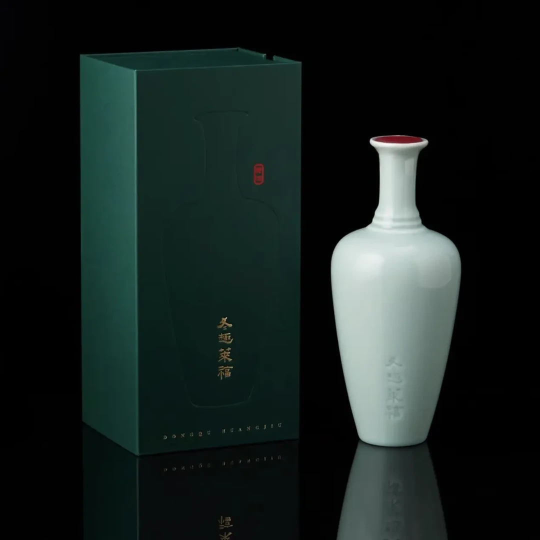 浙江绍兴高端黄酒 冬趣莱福手工冬酿半干型花雕酒礼盒装送礼500ml