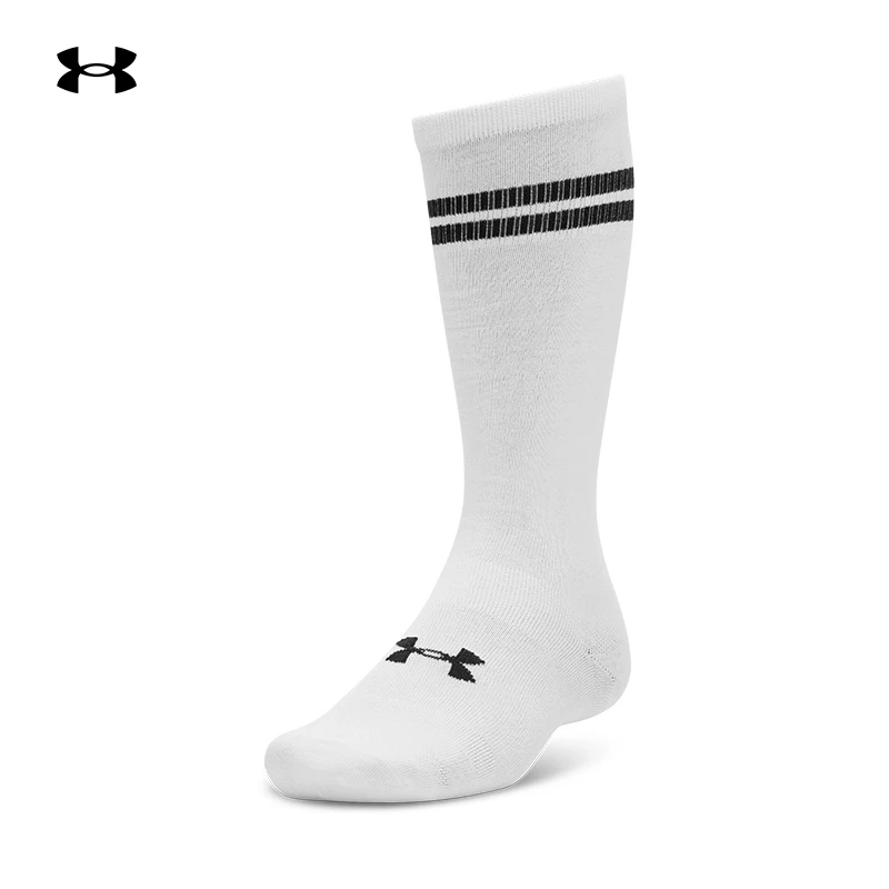 安德玛官方UA Sportstyle情侣棉质运动休闲长筒袜-1双装1390132