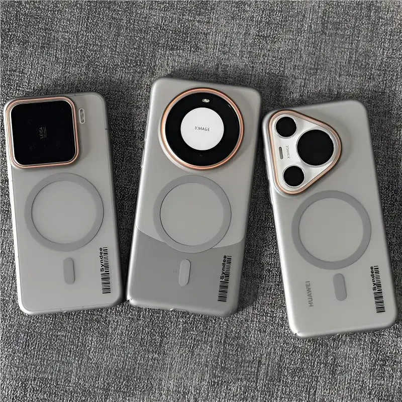 柔砂肤感华为mate60Pro磁吸pura70小米15手机壳P70/p60超薄防摔14