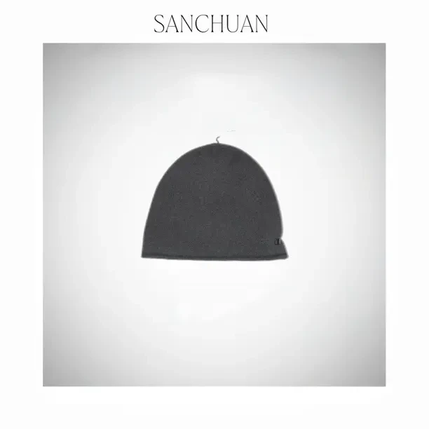 【SANCHUAN 】设计纯色简约冷帽