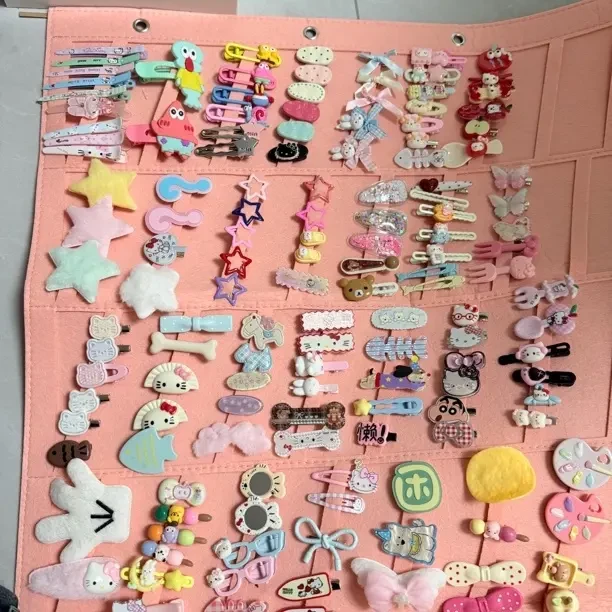 「直播代拆」卡通鸭嘴夹发夹少女风饰品边夹一字夹刘海夹女森系