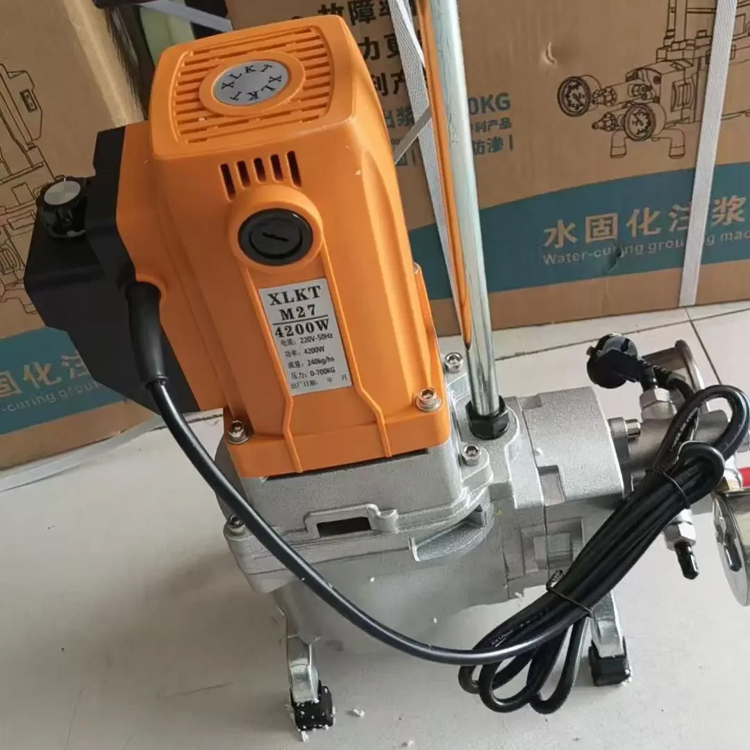 新型大功率大流量水固化丙烯酸盐双液灌浆补漏注浆机