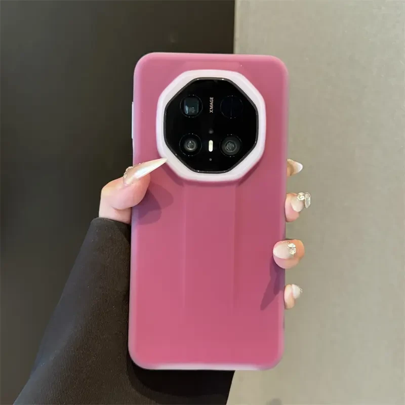 适用华为mate70rs非凡大师手机壳新款ins风果冻液态硅胶保护套
