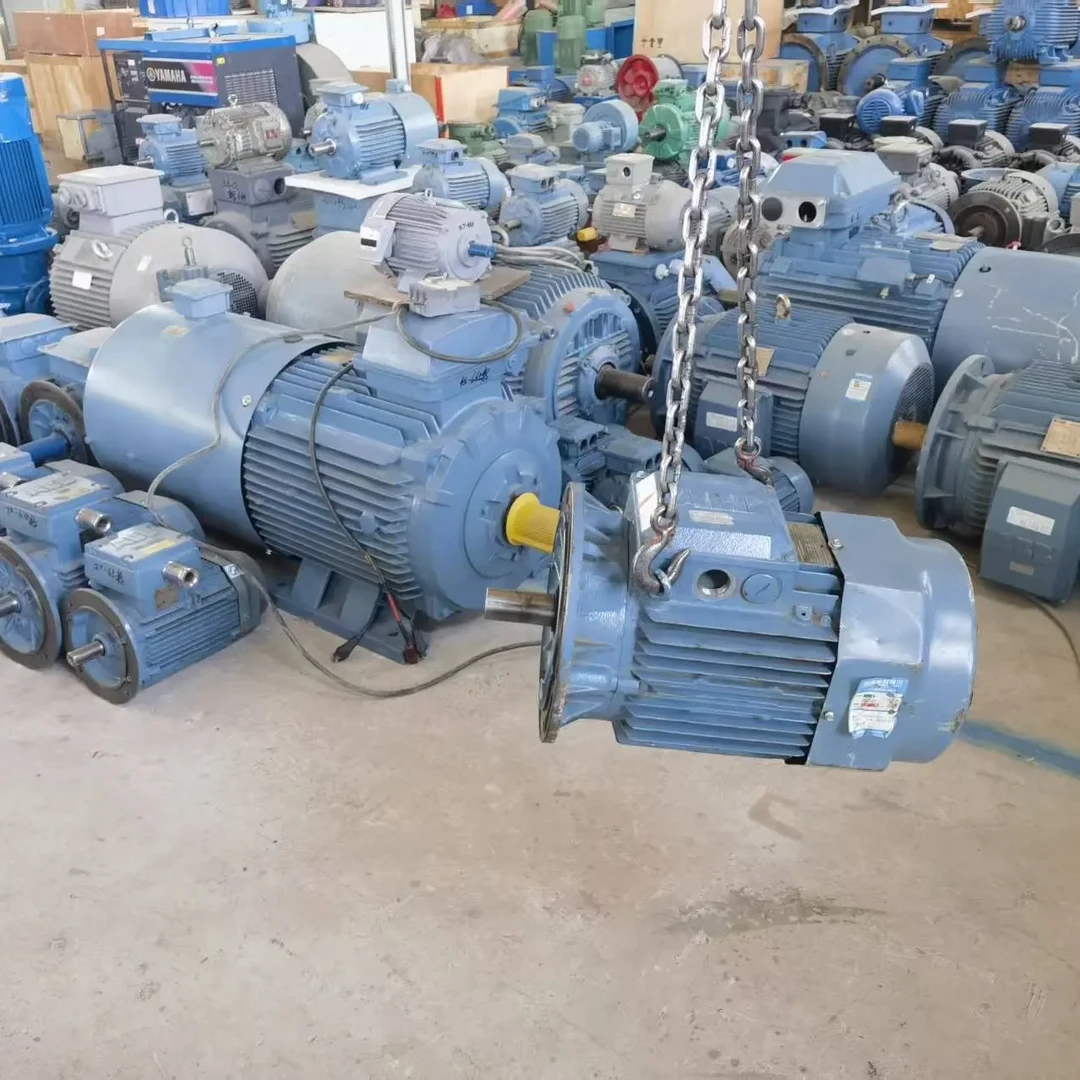 ABB7.5千瓦2极立式电机，无拆无修国标铜线原装电机