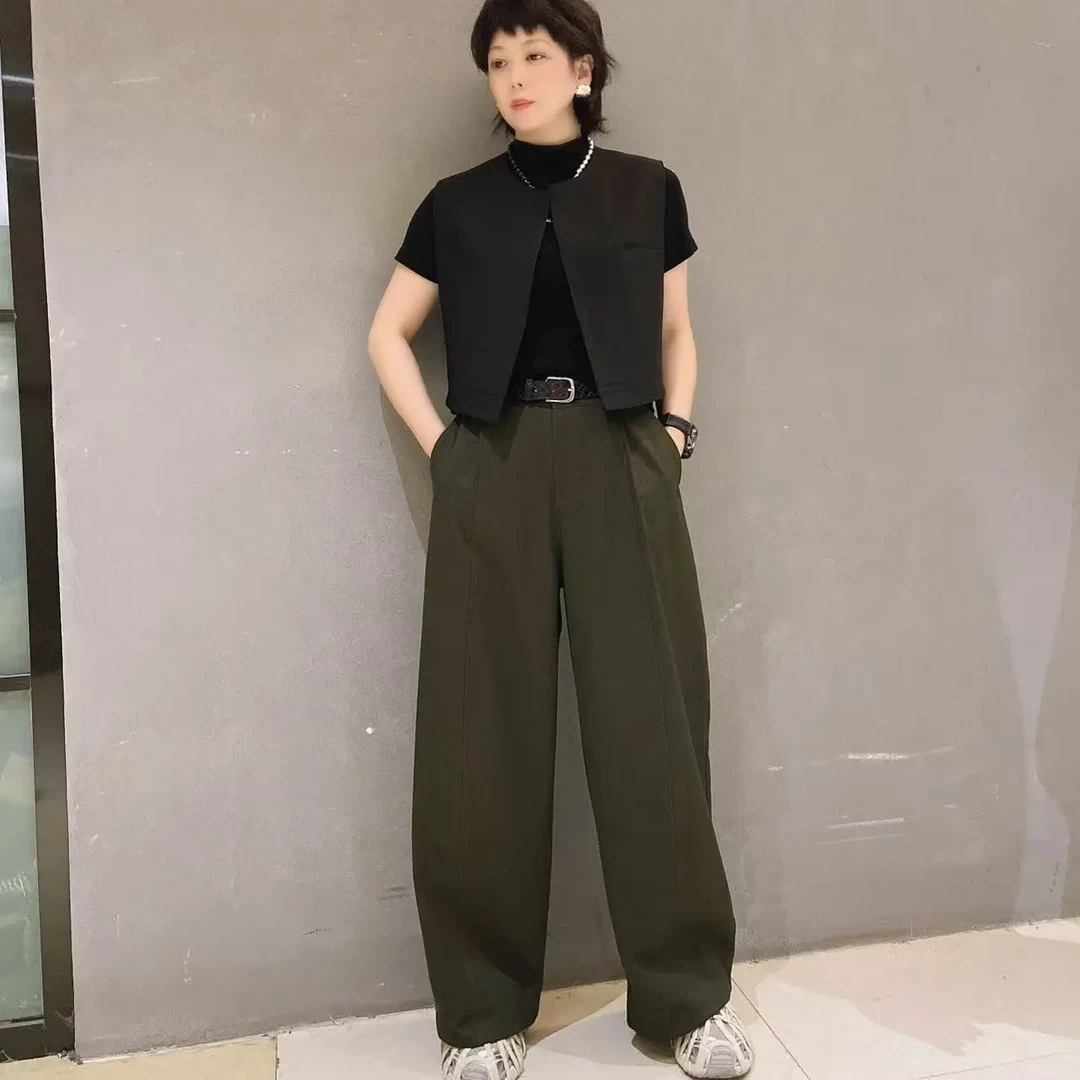 金姐推荐时尚洋气简约休闲女轻奢秋季马夹2553