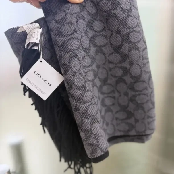 99新 COACH/蔻驰 未使用绵羊毛围巾