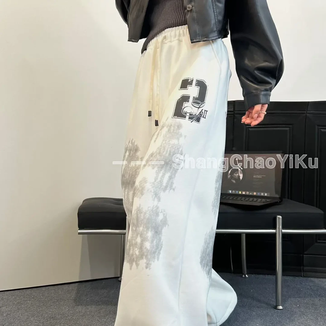 8050加厚加绒弯刀卫裤