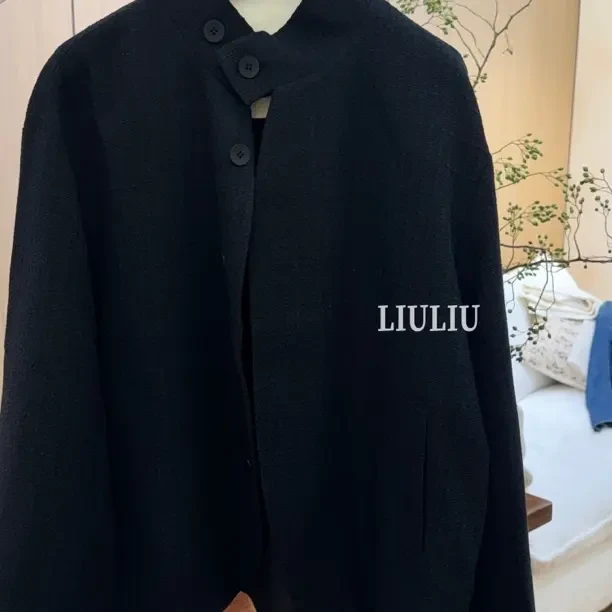 LIULIU 小香立领外套 (NO退NO换）