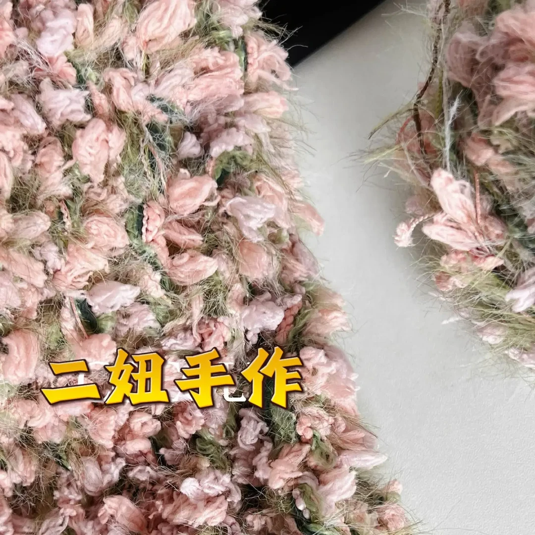 原创定制款混纺线洛丽塔兔子配线八种线材混制钩织钩针手工diy