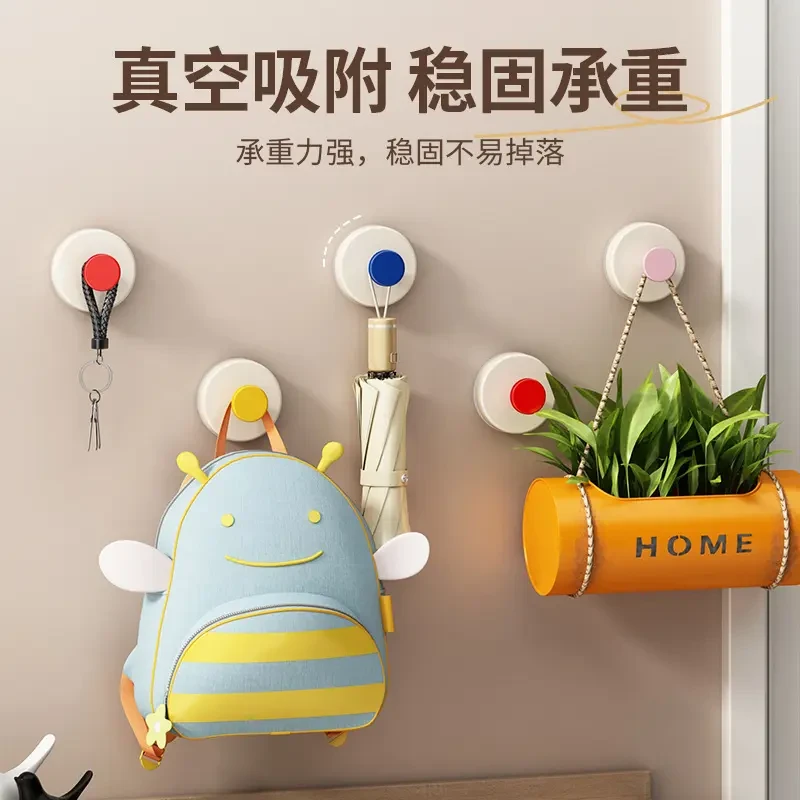 多巴胺吸盘挂钩免打孔挂衣钩壁挂卫生间防水强承重粘钩无痕挂钩