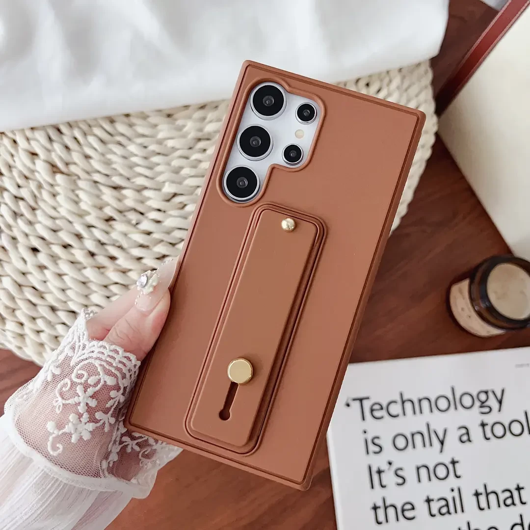 手腕带支架适用于三星s25ultra手机壳s24plus简约防摔s23/手机套