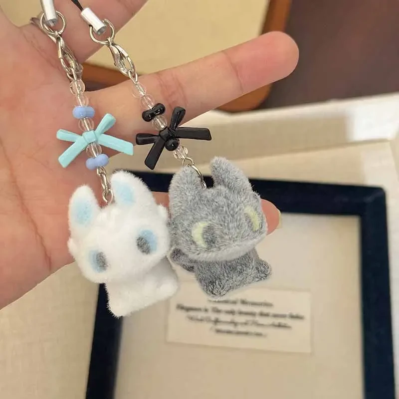 小红书同款创意小礼品无牙仔光煞情侣手机链驯龙高手公仔钥匙扣