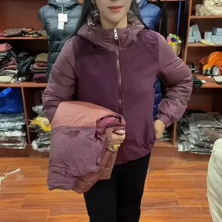 秋冬户外轻盈保暖防泼水连帽防风防水棉服外套男女通用