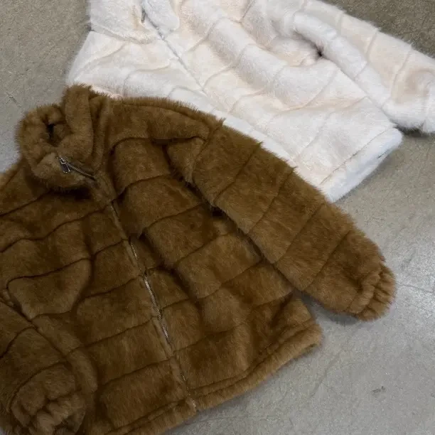 【大童皮草】儿童环保皮草仿皮草加绒棉服外套洋气保暖男女通穿