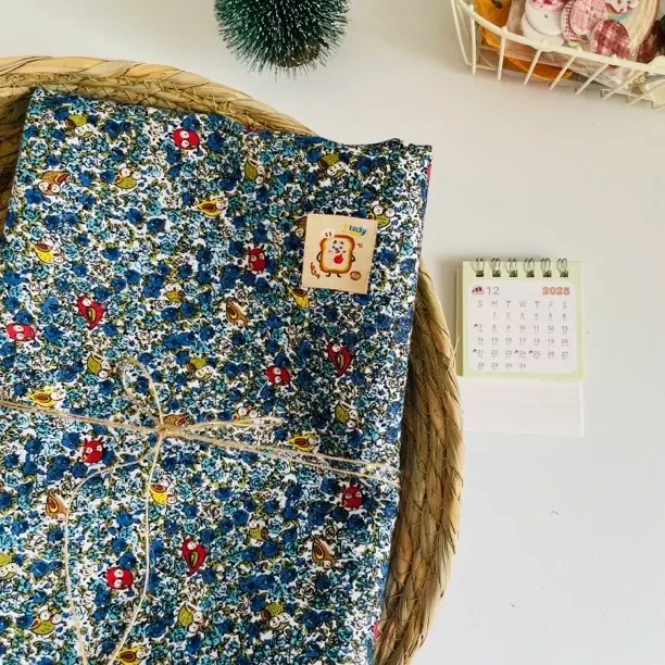 小碎花高支面料手工diy服装布料