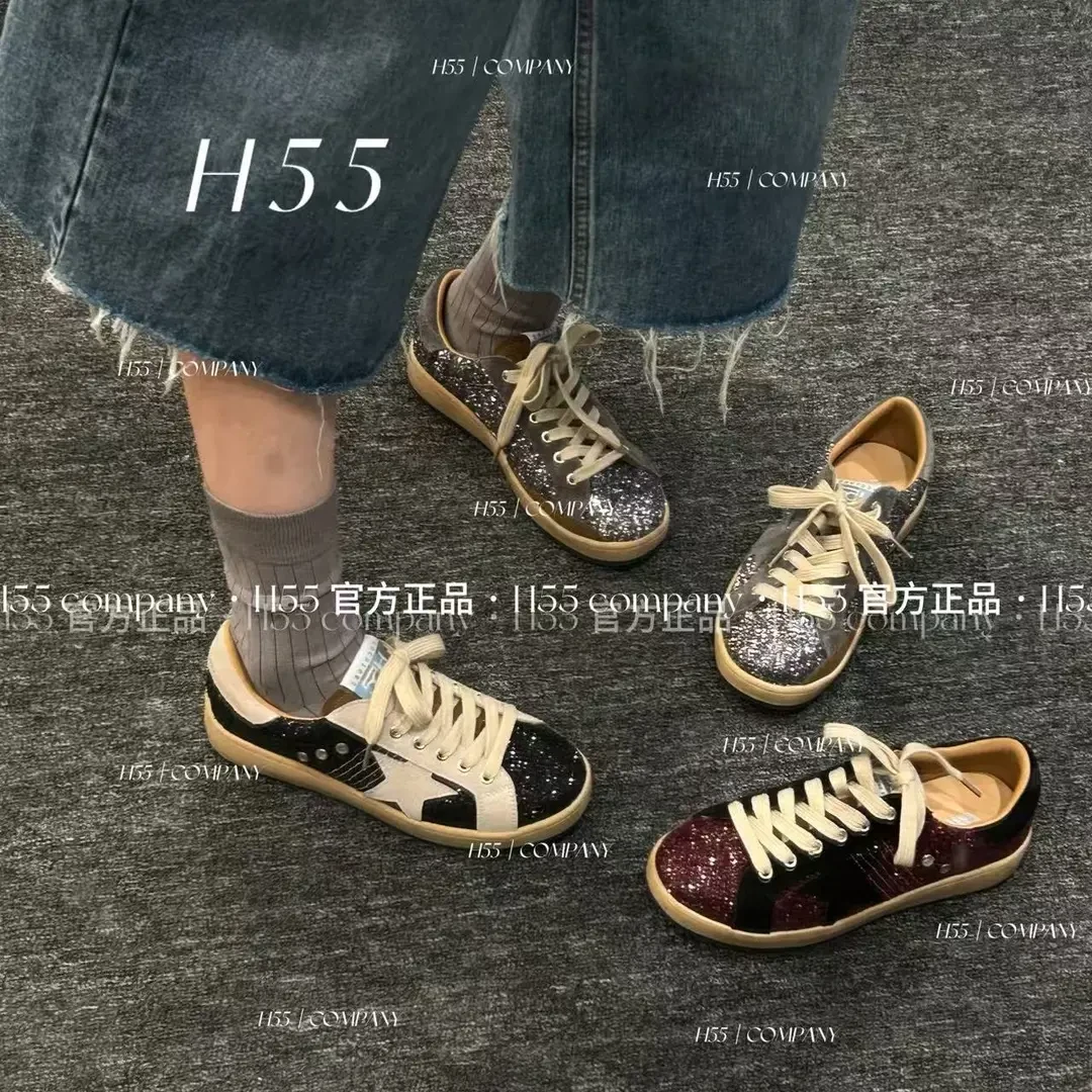 【3cm&6cm】星野-秋季限定格利特爆闪擦色星星鞋3cm19-2811【N】