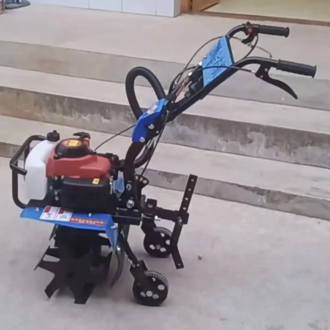 小型多功能家用四冲程微耕机开沟除草耕地松土