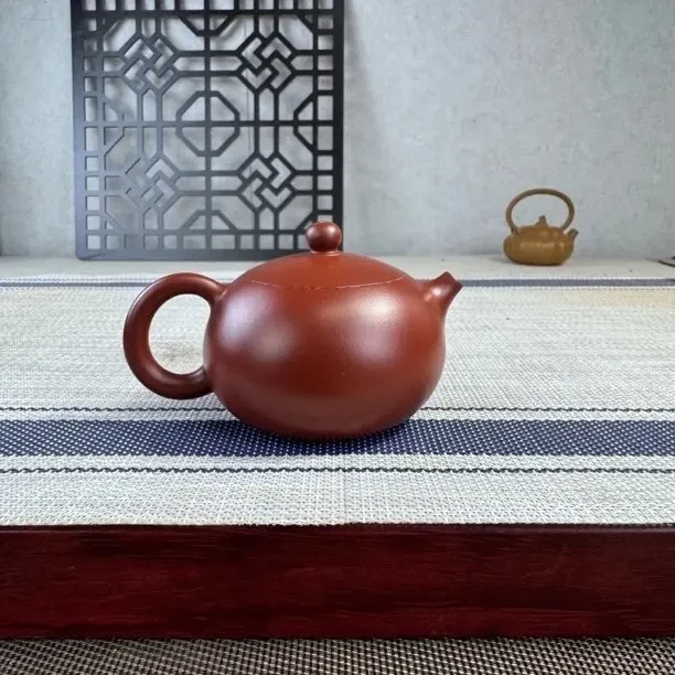 原矿朱泥西施200cc球孔出水实用器形