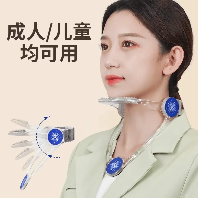 【颈托防低头】办公室家用 脖套 防低头神器 脖子前倾 成人透明轻便