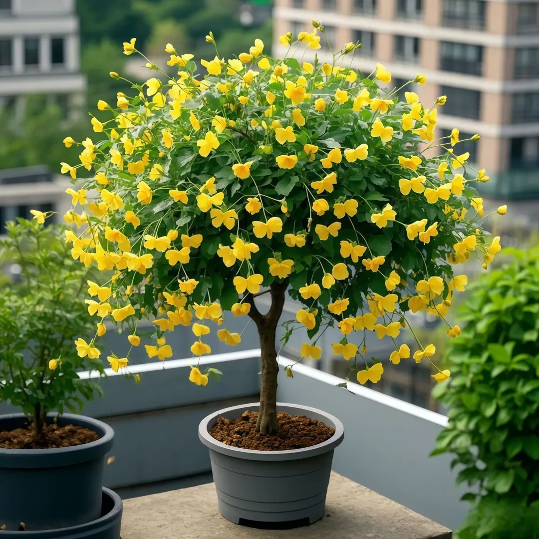 金丝吊蝴蝶庭院地栽阳台盆栽盆景室内外四季开花耐寒耐热新手好养