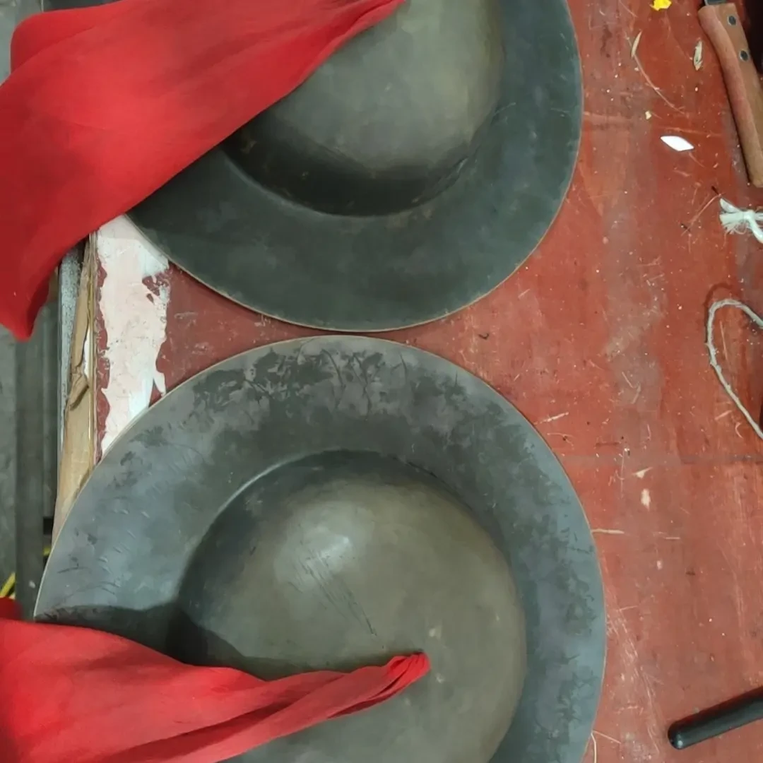 手工青铜京镲民族打击乐器纯手工锻打多规格道场青铜镲子