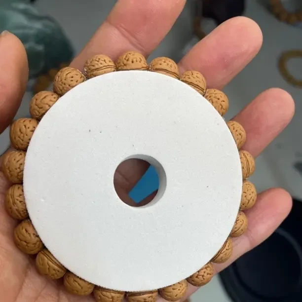 10mm左右脑纹桃核手串原皮原色