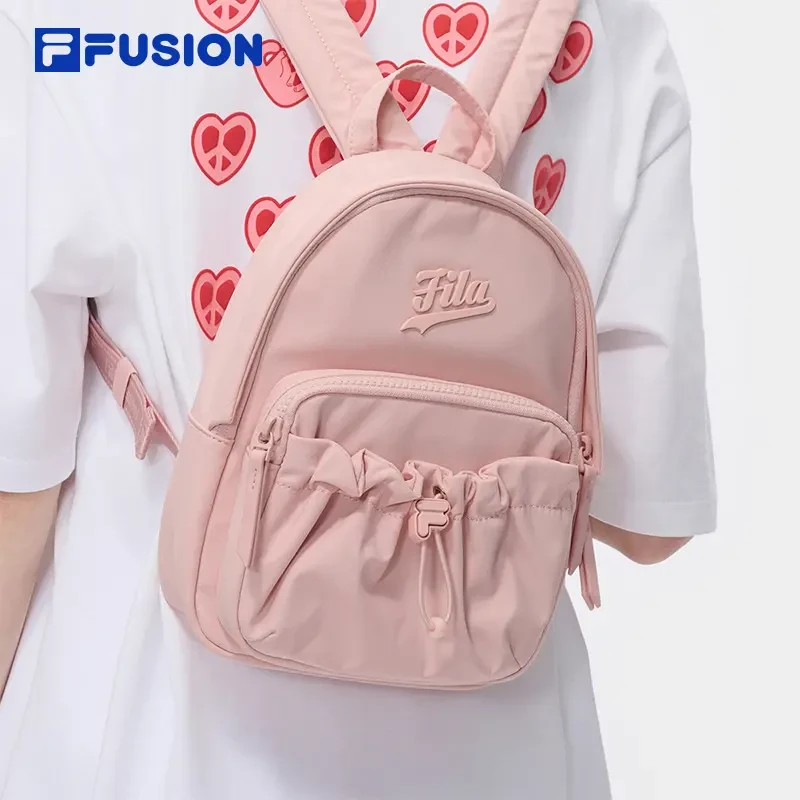 FILA斐乐时尚潮流运动休闲百搭轻便潮流风女款双肩背包舒服穿搭