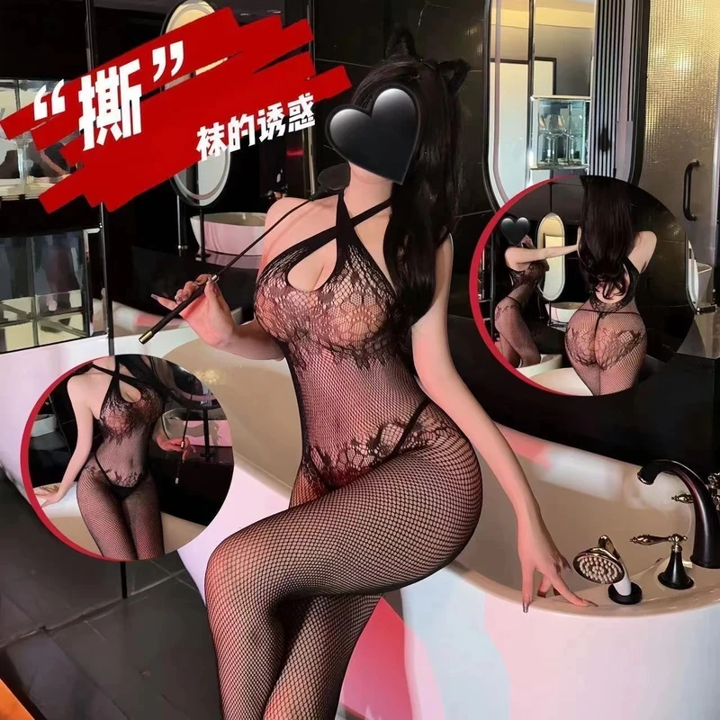 新款诱惑性感夏季连体睡裙套装薄款家居服睡衣套装8906