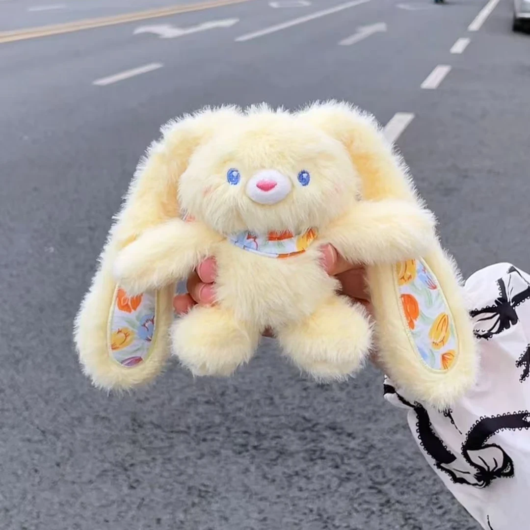 原创正版新款拉耳兔毛绒钥匙扣玩偶挂饰送女友挂件闺蜜礼物