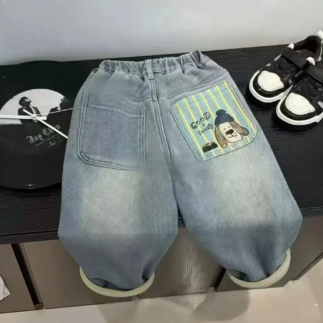 2025男长裤中腰春季牛仔裤秋季男女通用冬季