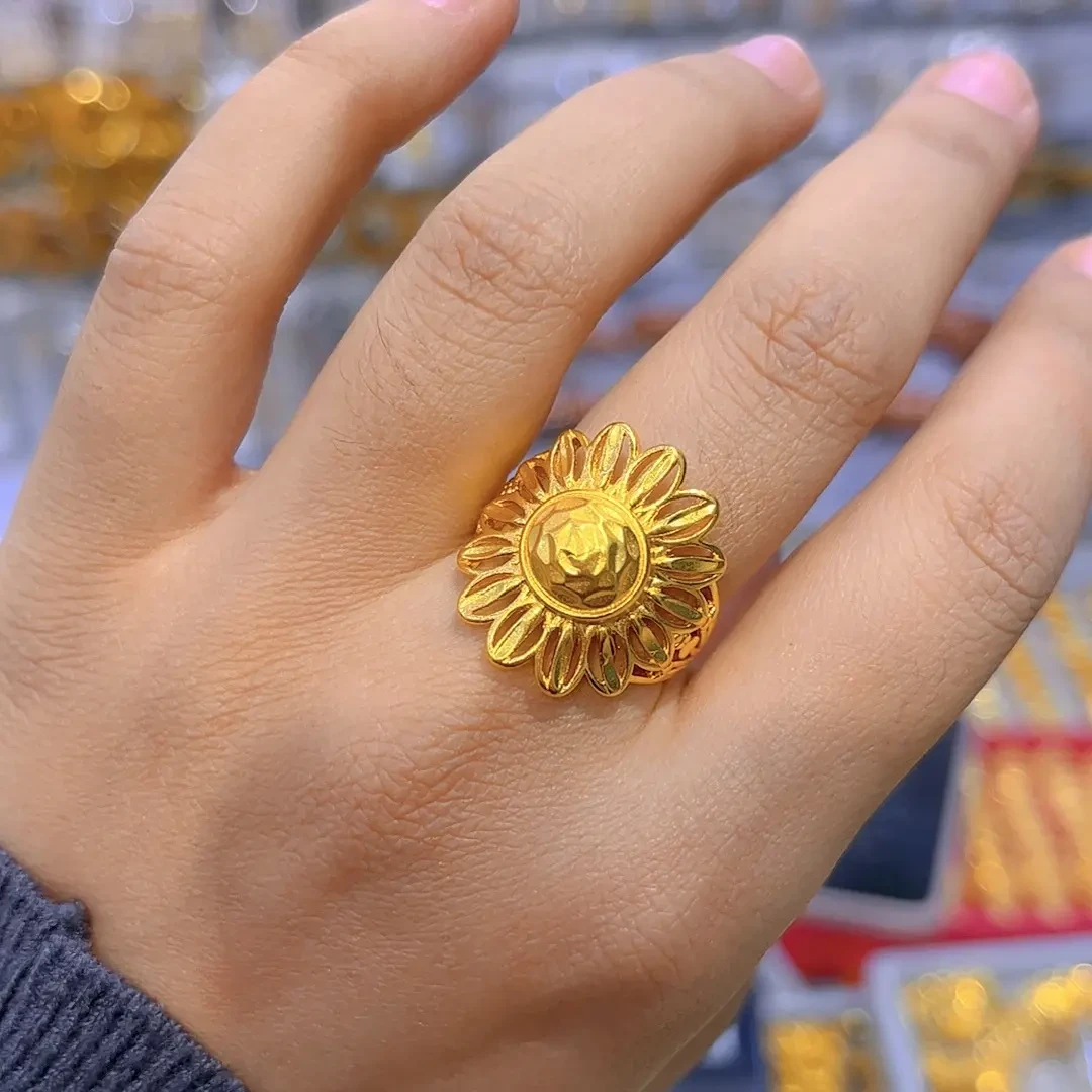 合金戒指 铜合金新款戒指ksمەڭگۈ ئۆزگەرمەيدۇ