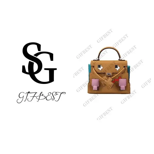 【尺寸：18*8*13】H-Liz原创设计高定真皮单肩手提斜挎包马赛克包