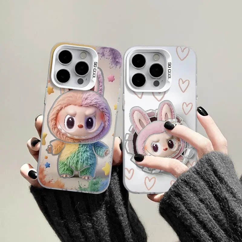 拉布布创意适用iphone16/15元气壳华为mate70vivo小米14oppo12/11