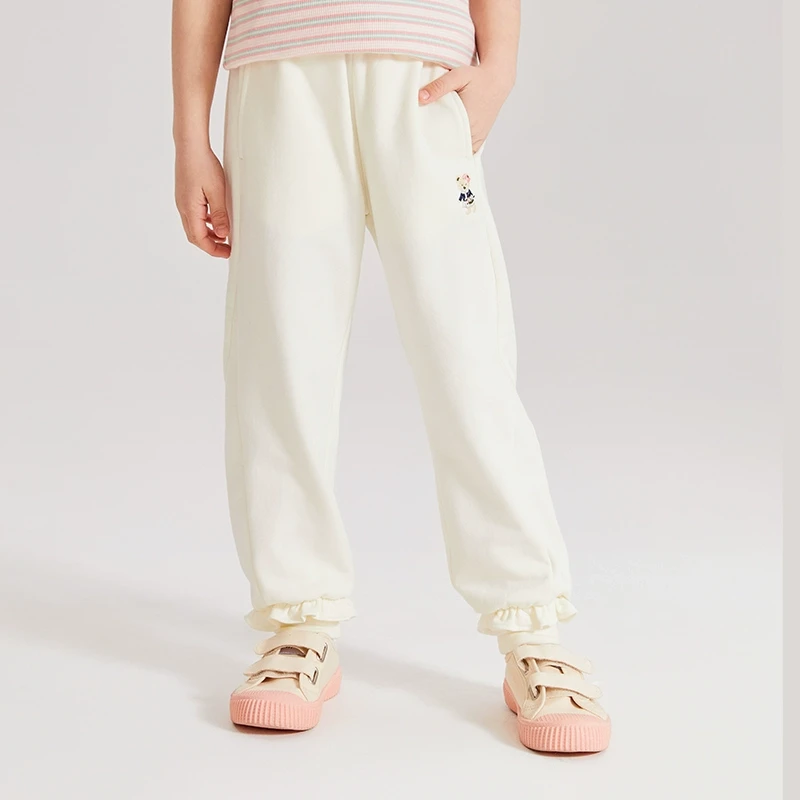 【会员】PawinPaw卡通小熊童装春季新款裤子卫裤儿童长裤PCTME2321K