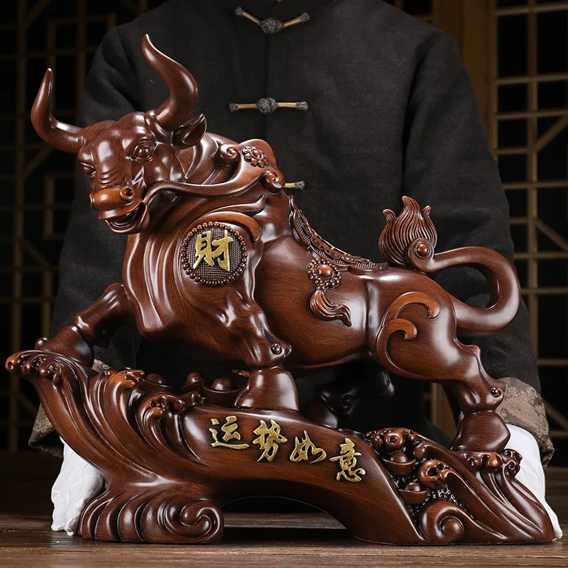 牛摆件家用客厅家居装饰品老板办公室桌领导乔迁新居开业礼物