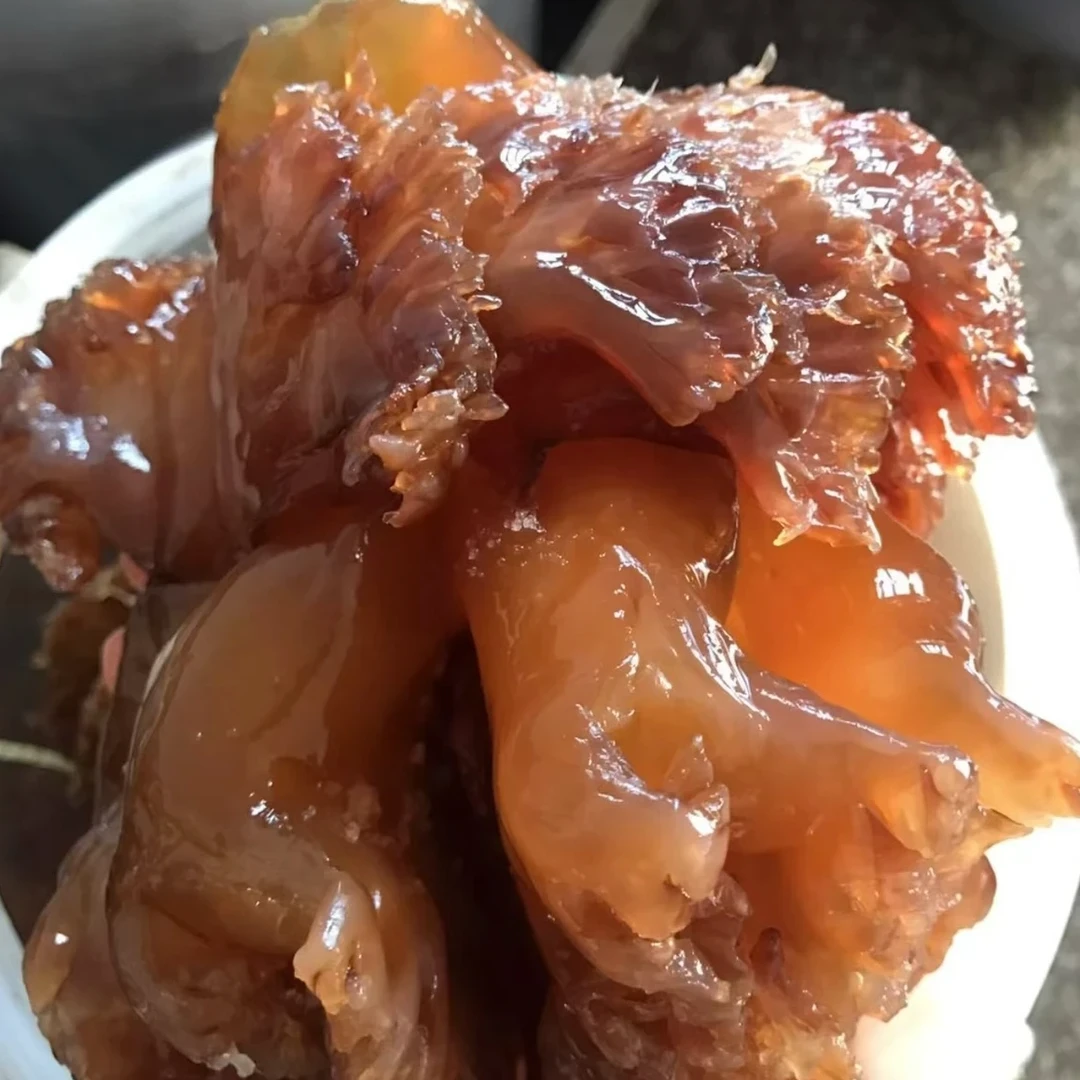 【直播专属】正宗野生海蜇头清脆爽口鲜凉拌下酒菜天然盐渍红花腌制