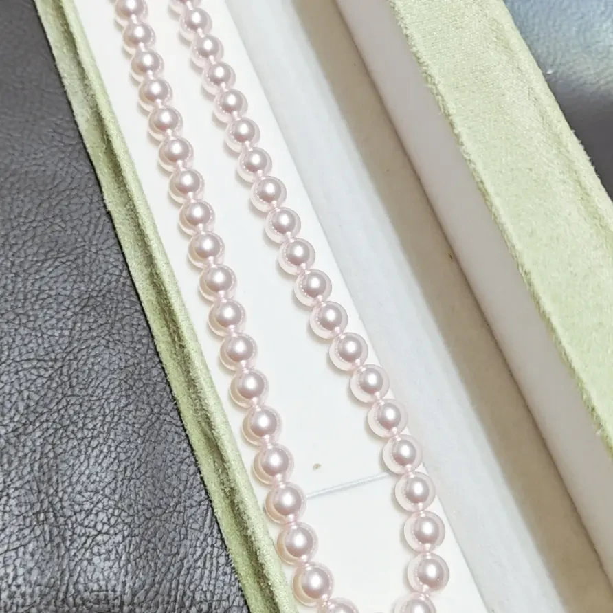 合金仿珍珠项链 卡8左右施家珠百搭气质优雅项链