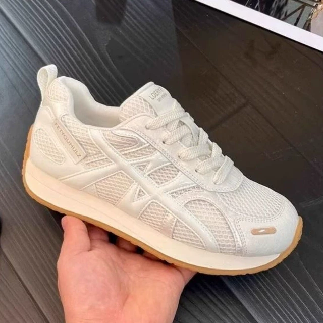 夏季女鞋新款透气网面德训鞋女韩版百搭平底低帮运动鞋休闲阿甘鞋