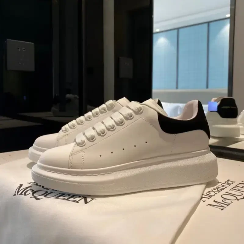 【莆工厂】麦昆小白鞋牛皮厚底松糕鞋百搭老爹鞋男女休闲板鞋