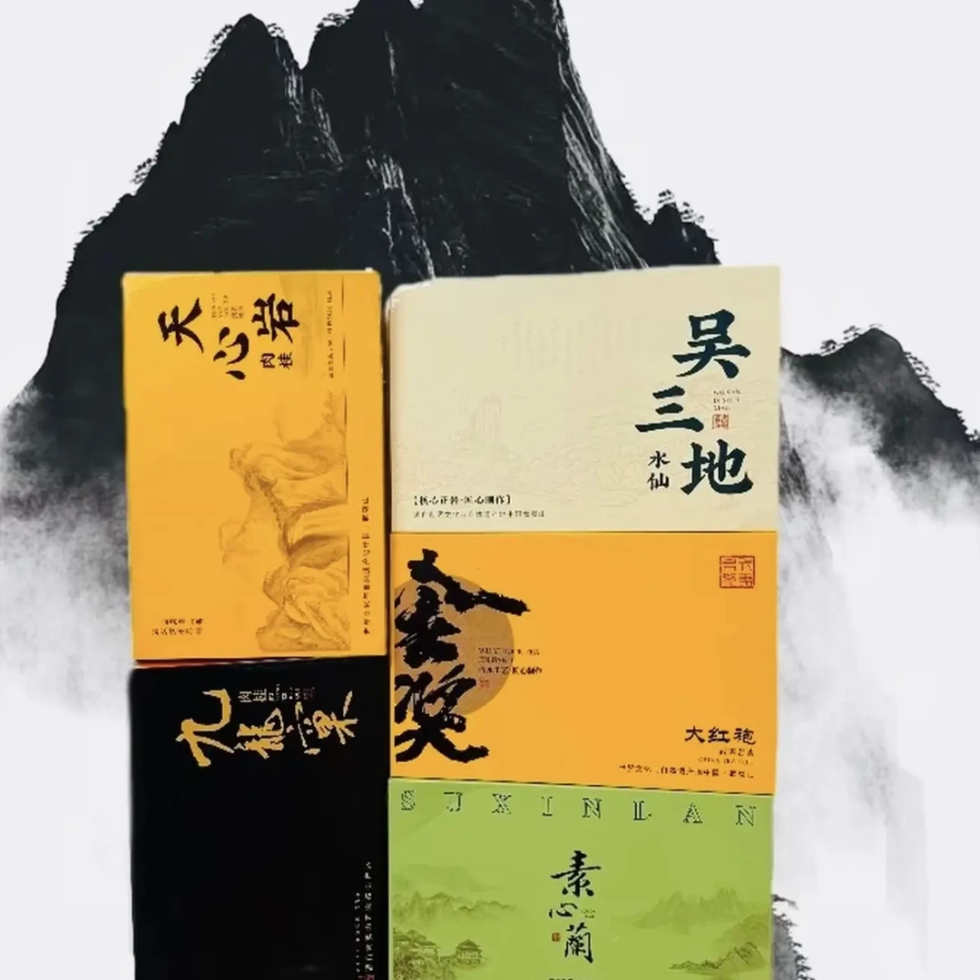 武夷岩茶肉桂茶叶浓香型高端礼盒装茶礼