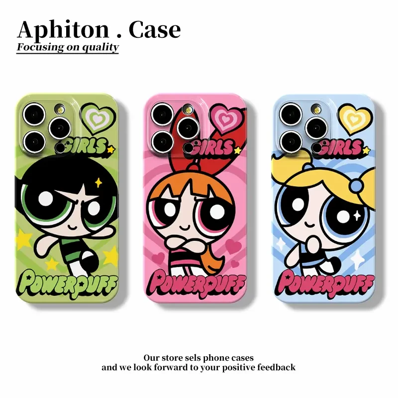 零帕飞天小女警适用iphone16菲林15手机壳华为vivo小米14oppo套